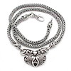 Medieval silver necklaces