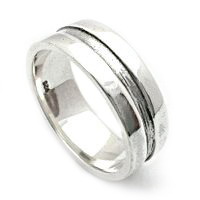 Modern silver ring Modern silver ring